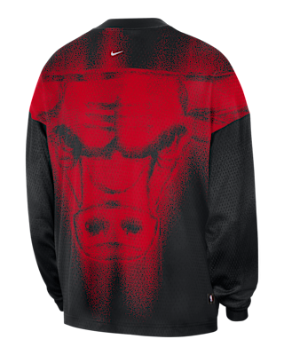 Chicago Bulls Standard Issue Nike Men's Dri-FIT Long-Sleeve